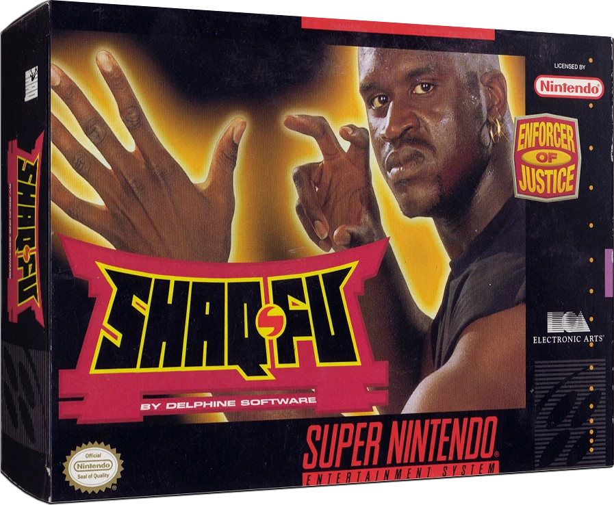Shaq Fu box art