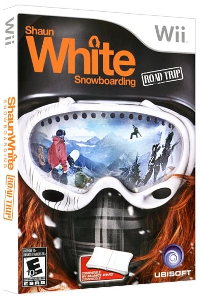 Shaun White Snowboarding Road Trip box art