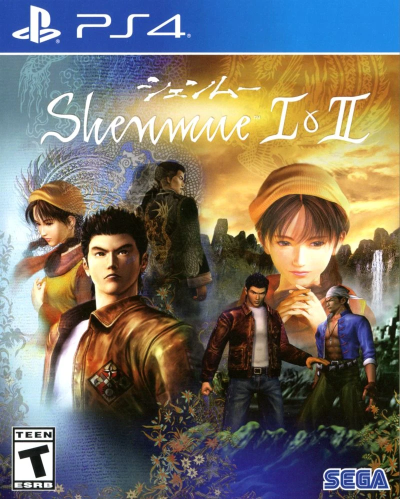 Shenmue I & II box art