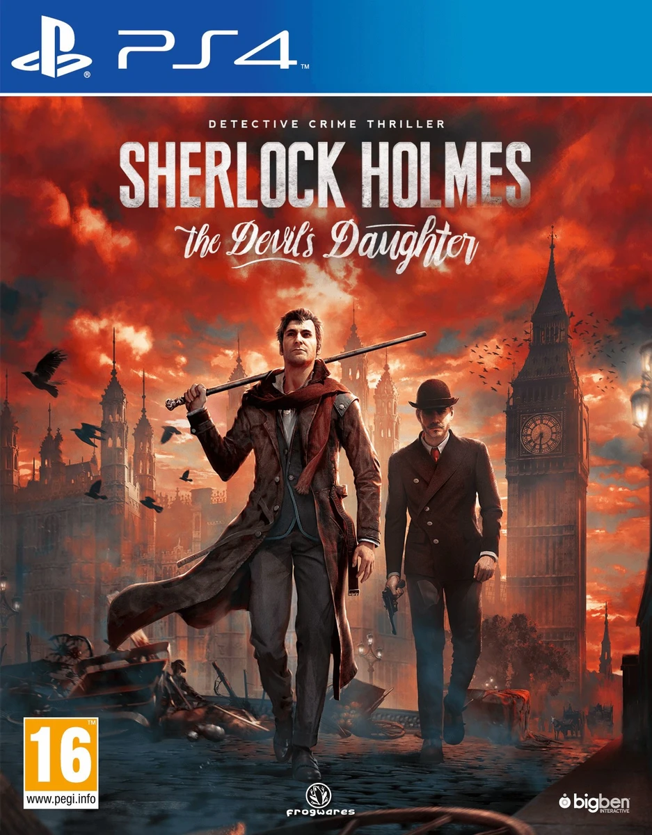 Sherlock Holmes The Devil's Daughter box art