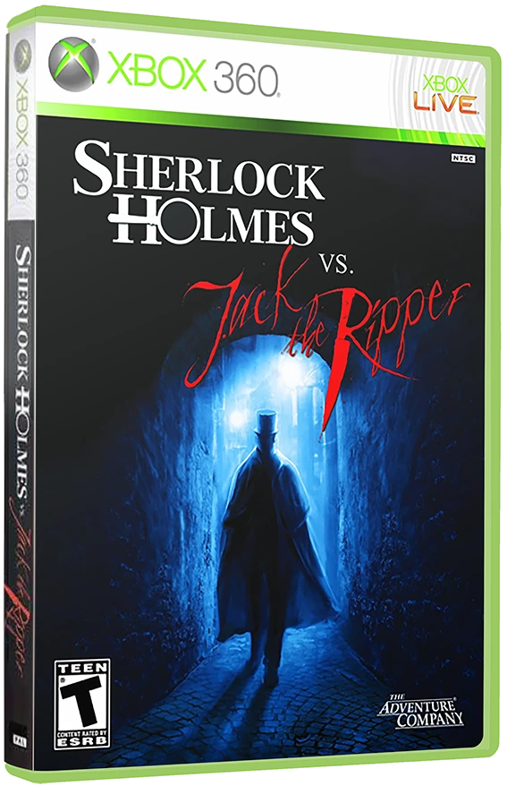 Sherlock Holmes vs Jack the Ripper box art