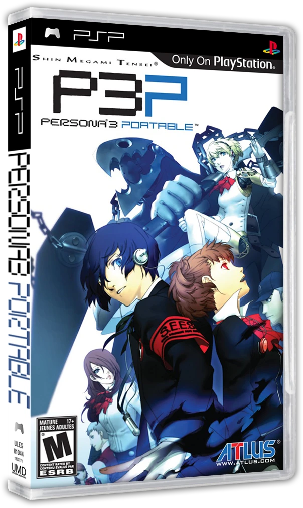 Shin Megami Tensei: Persona 3 Portable box art