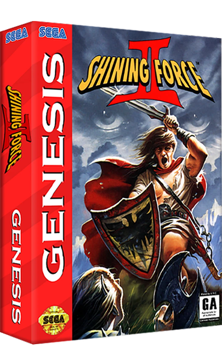 Shining Force II box art