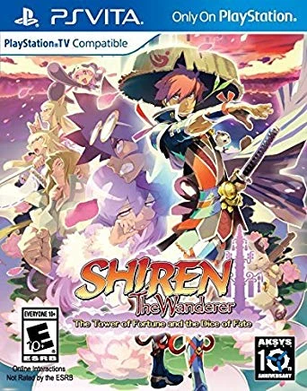 Shiren The Wanderer The Tower of Fortune and the Dice of Fate box art