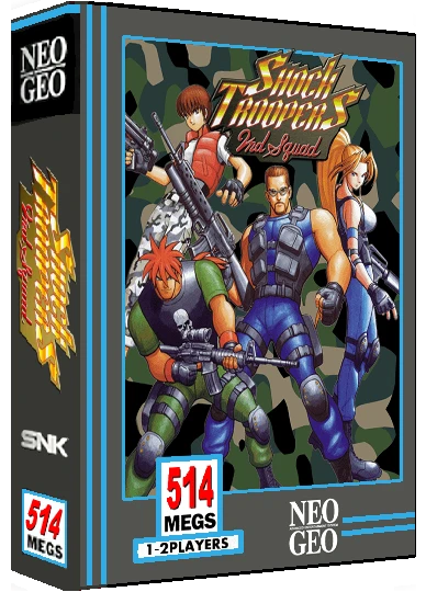 Shock Troopers 2nd Squad box art
