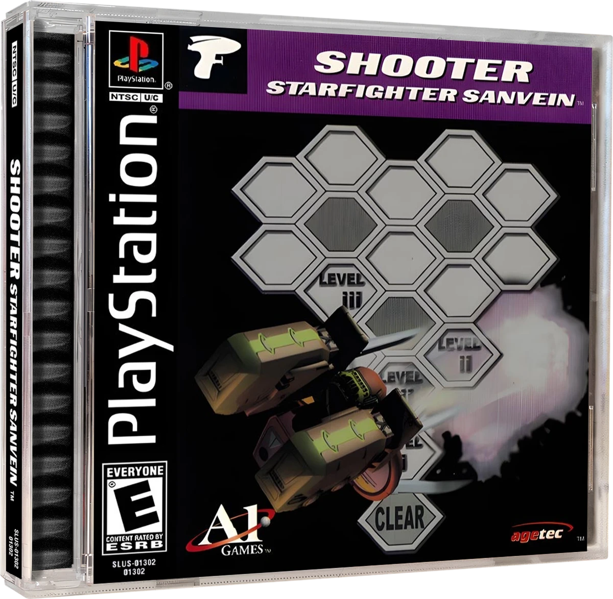 Shooter Starfighter Sanvein box art