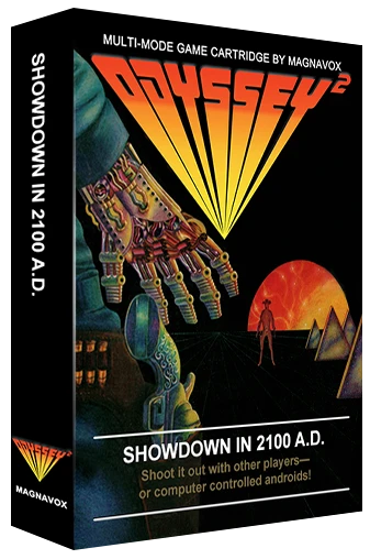 Showdown in 2100 A.D. box art