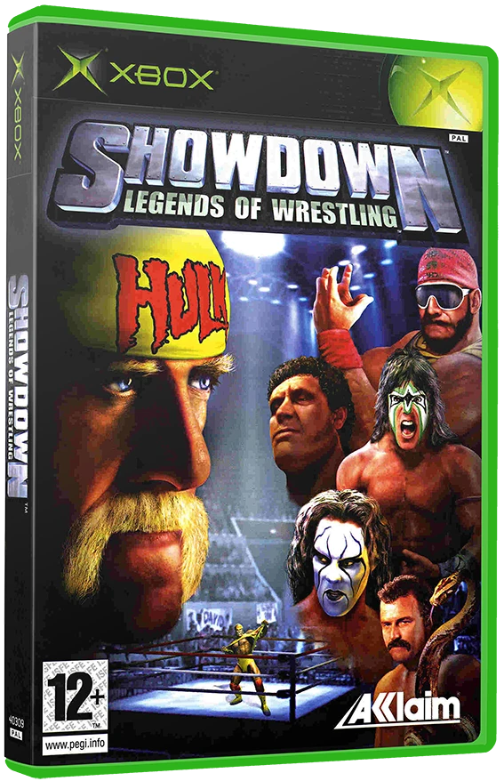 Showdown Legends of Wrestling box art