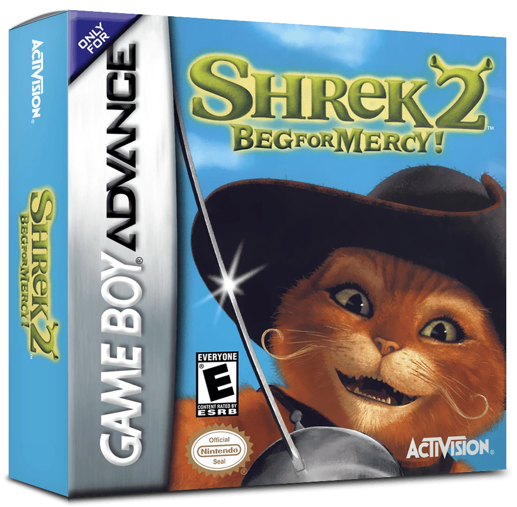 Shrek 2: Beg for Mercy box art
