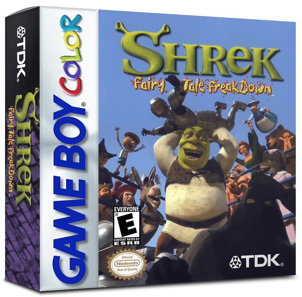 Shrek Fairy Tale Freakdown box art