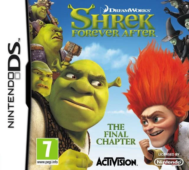 Shrek Forever After box art
