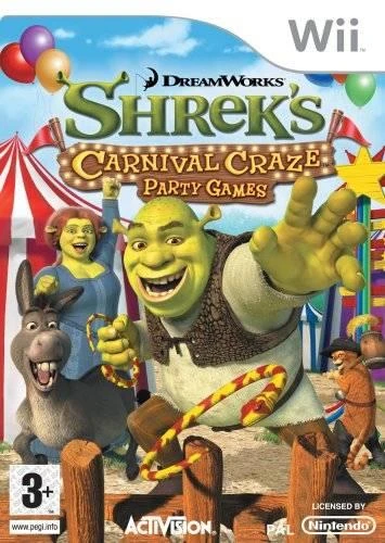 Shrek's Carnival Craze box art