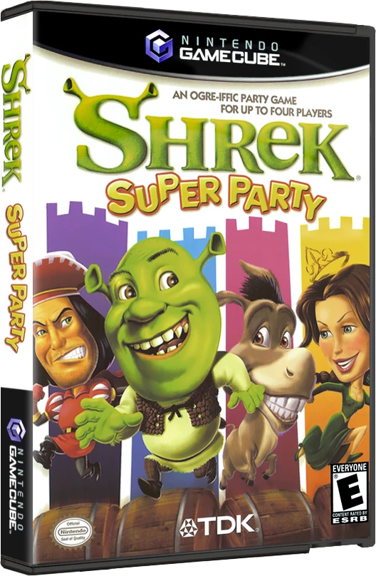 Shrek Super Party box art