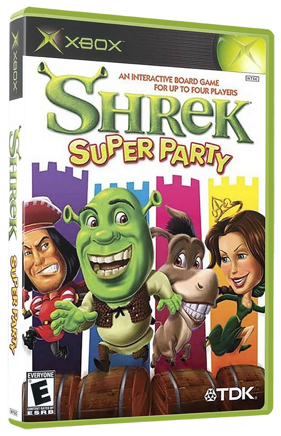 Shrek Super Party box art