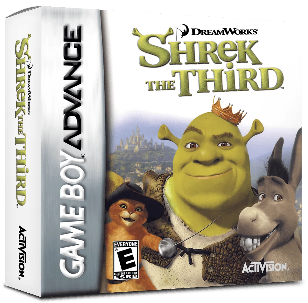 Shrek the Third box art