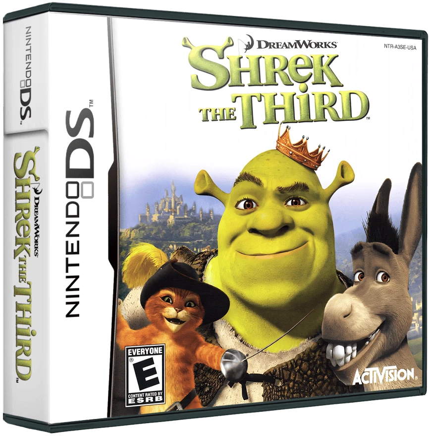 Shrek the Third box art