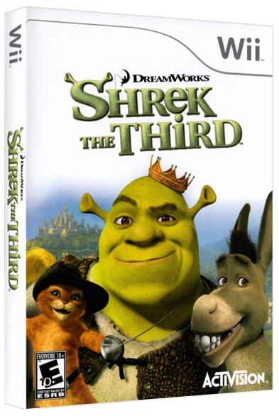 Shrek the Third box art