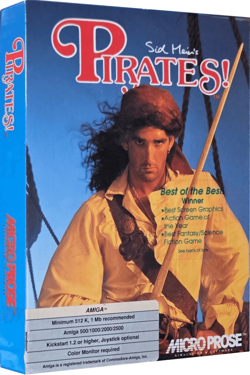 Sid Meier's Pirates box art