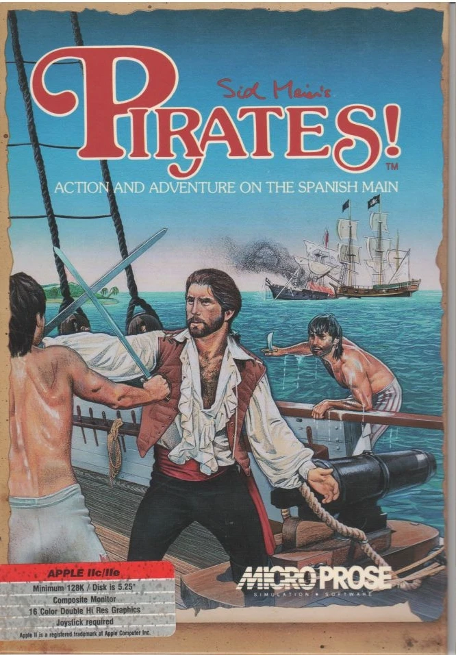 Sid Meier's Pirates! box art