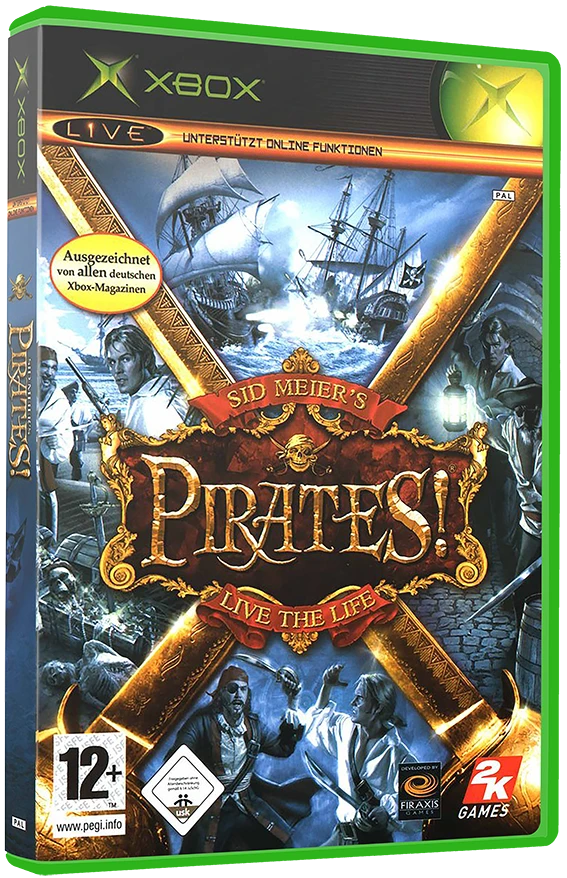 Sid Meier's Pirates box art