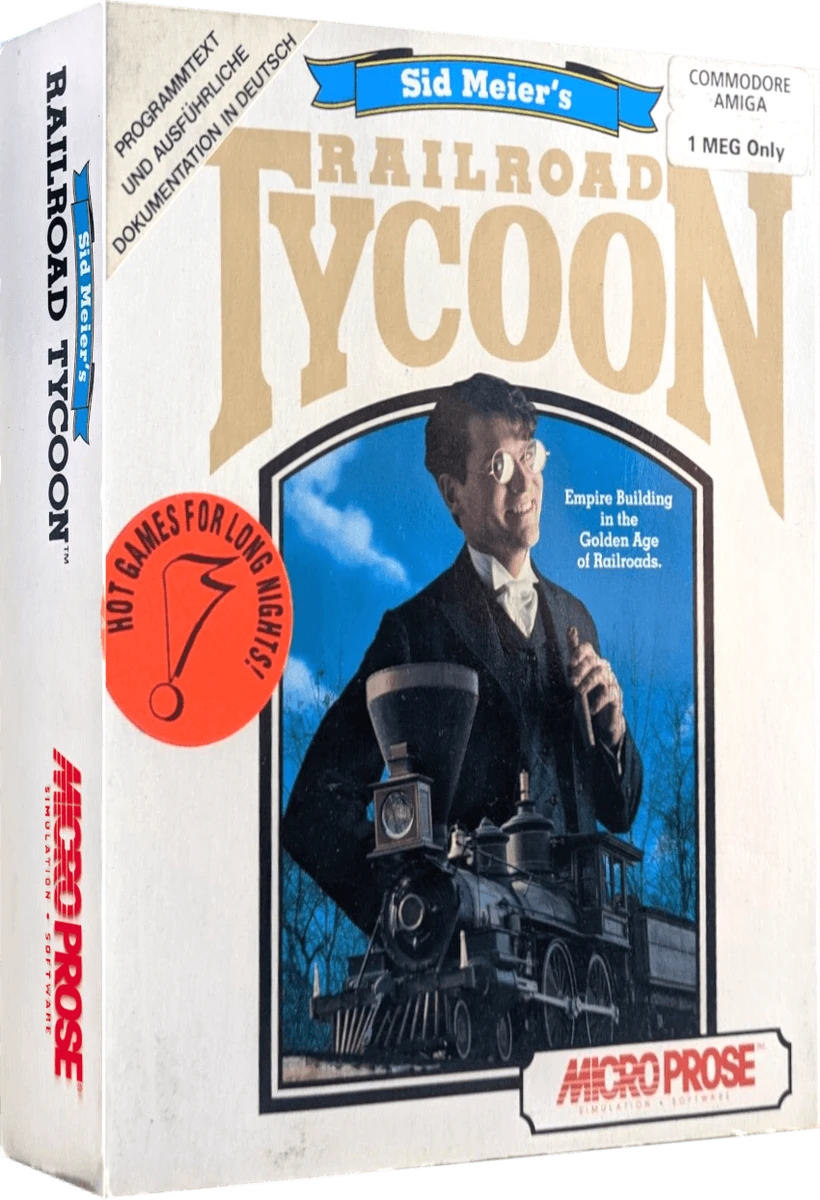 Sid Meier's Railroad Tycoon box art