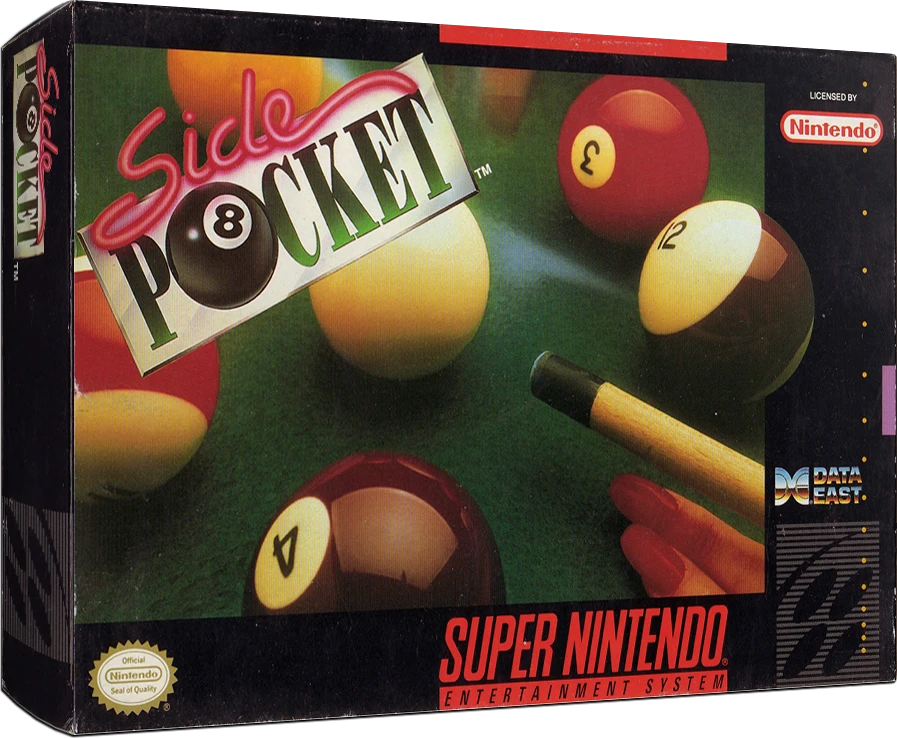 Side Pocket box art