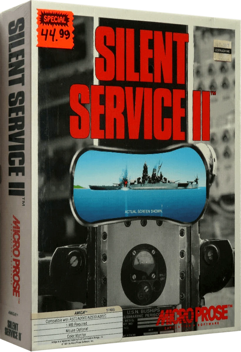 Silent Service II box art