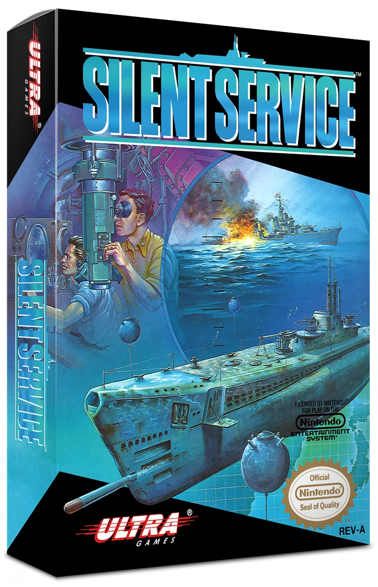 Silent Service box art