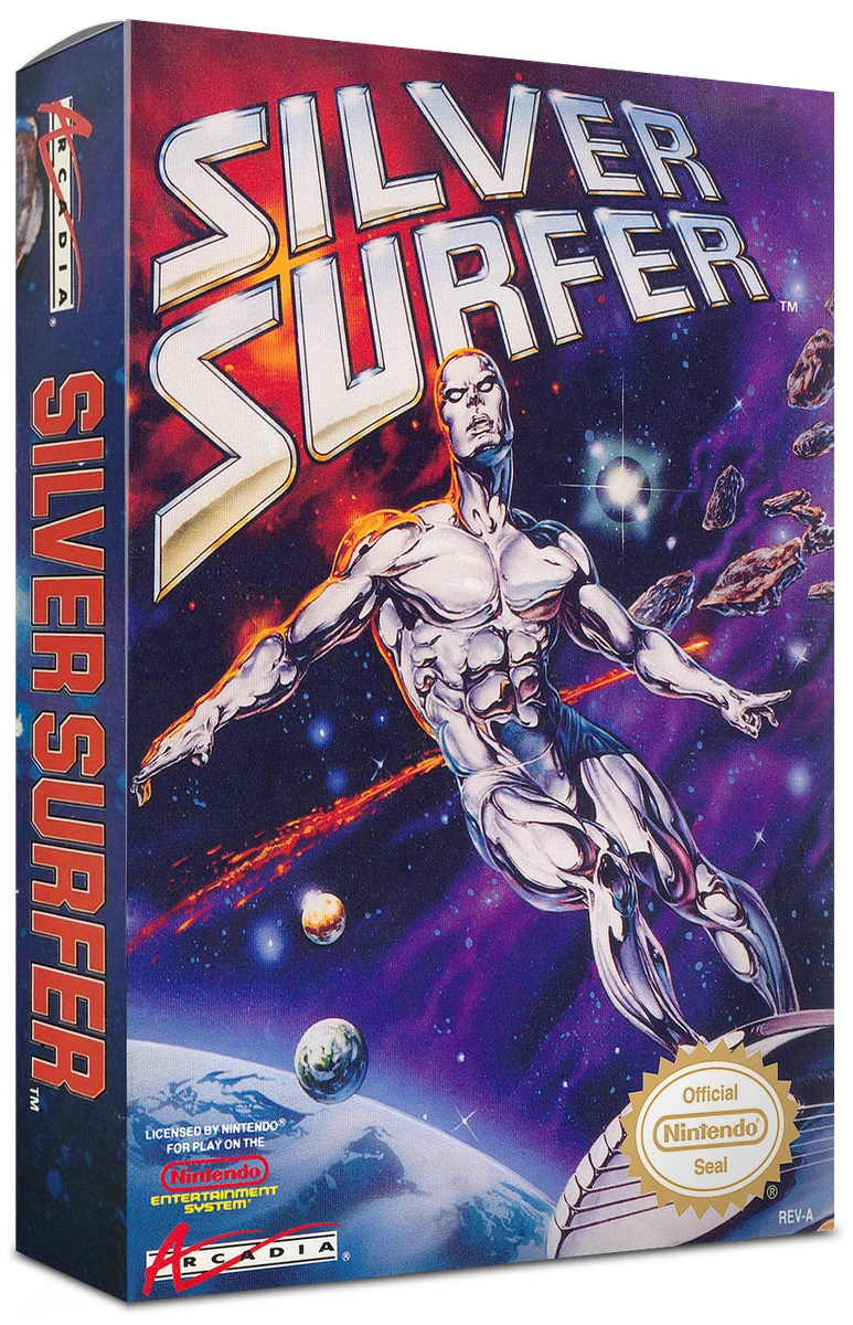Silver Surfer box art