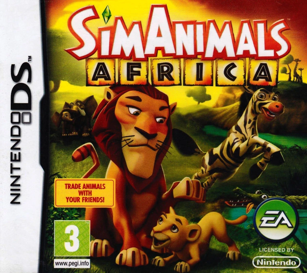 Sim Animals Africa box art
