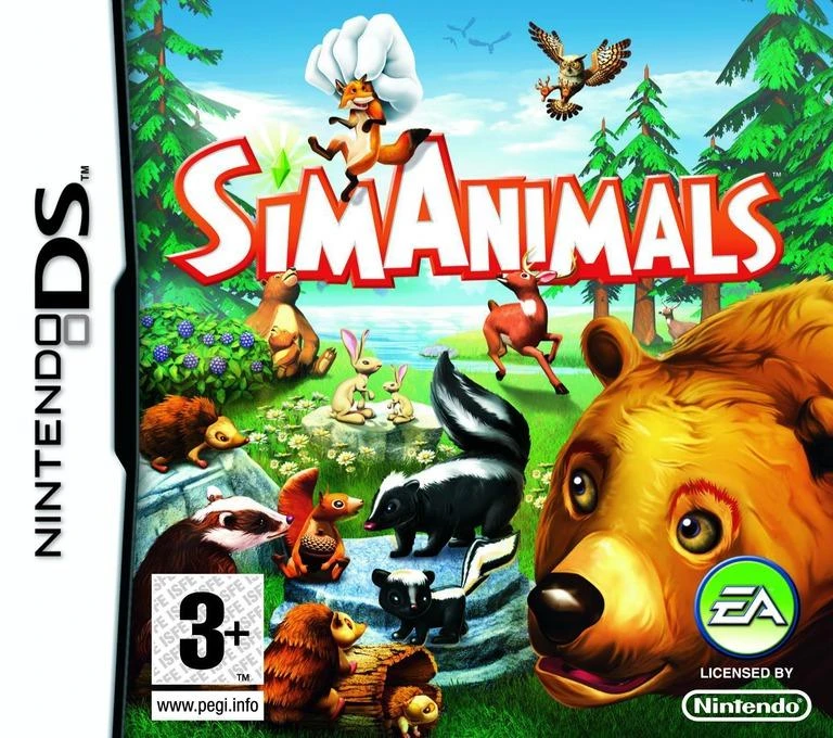 Sim Animals box art