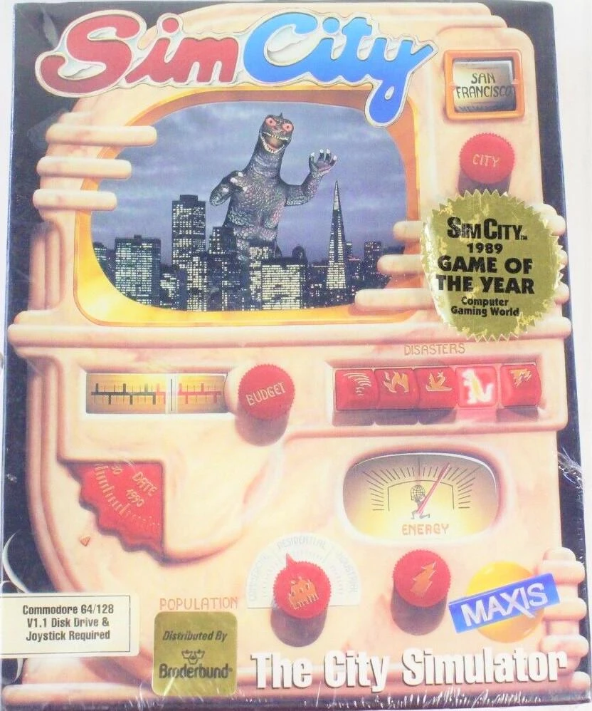 Sim City box art