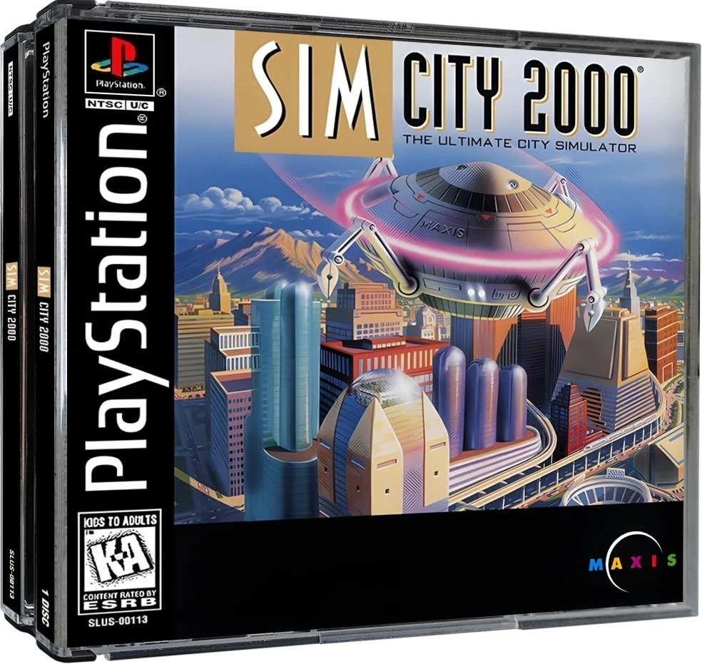 SimCity 2000 box art
