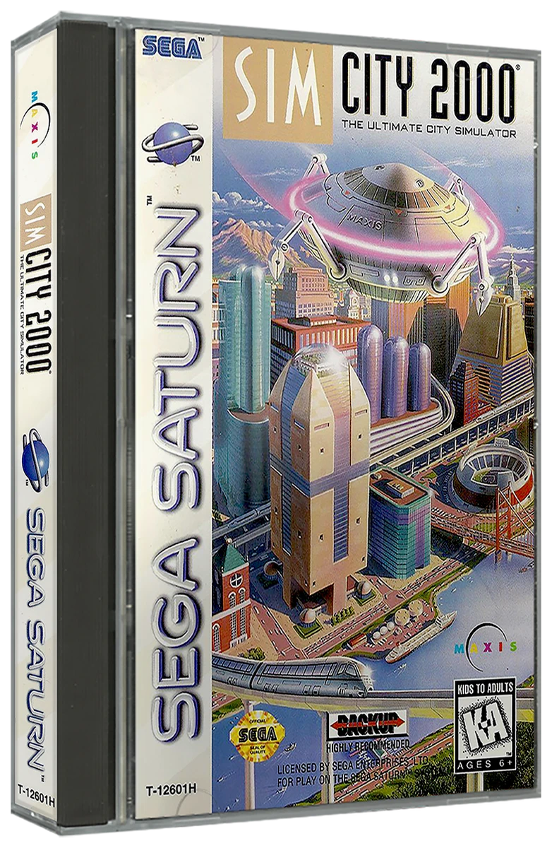 SimCity 2000 box art