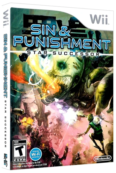 Sin and Punishment: Successor of the Skies box art