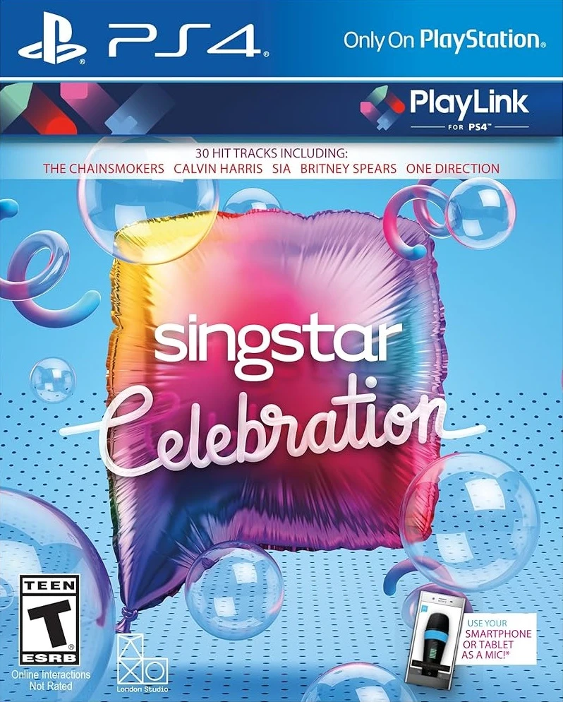 Singstar Celebration box art