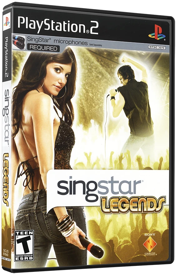 SingStar Legends box art