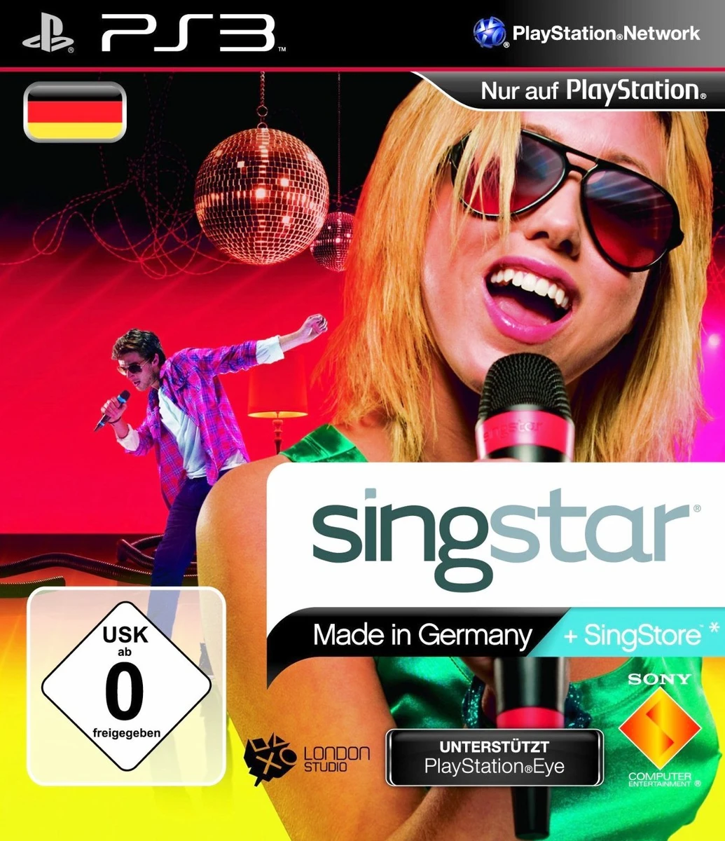 Singstar Made in Germany box art