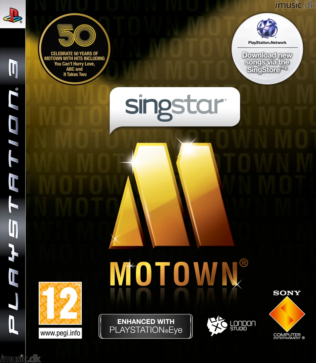SingStar Motown box art