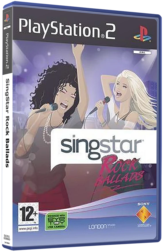 Singstar Rock Ballads box art