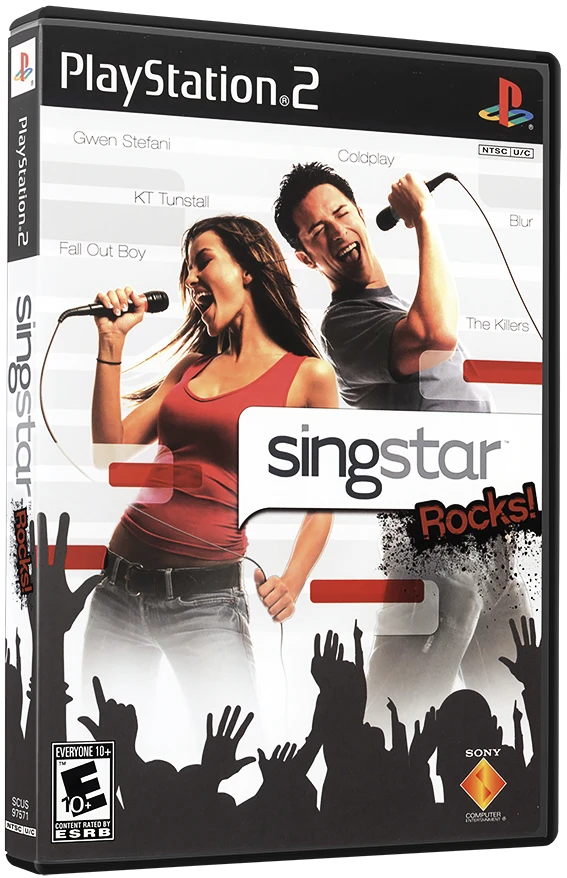 SingStar Rocks box art