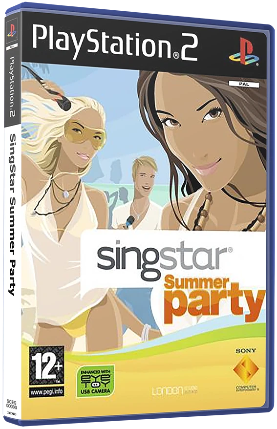 Singstar Summer Party box art