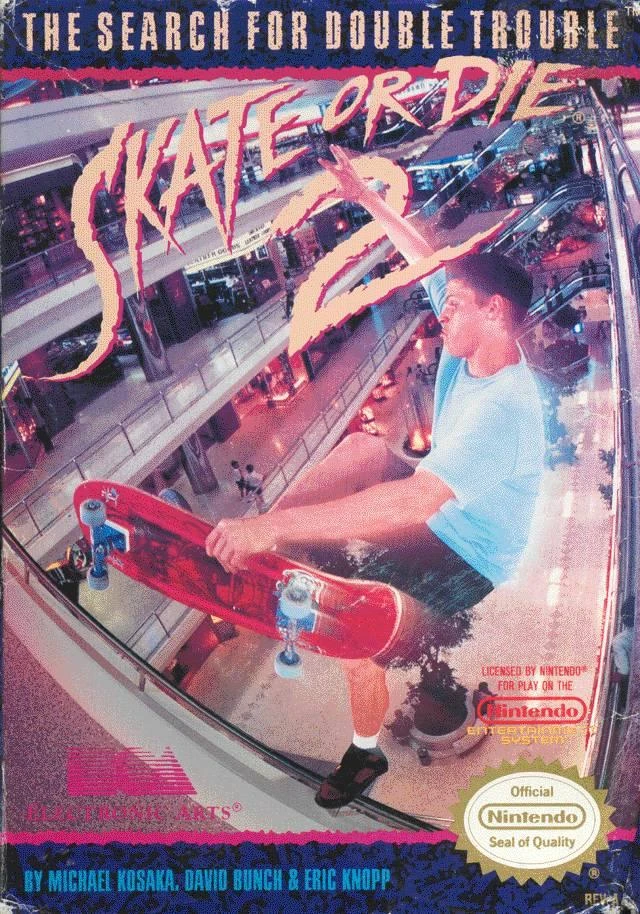 Skate or Die 2 box art