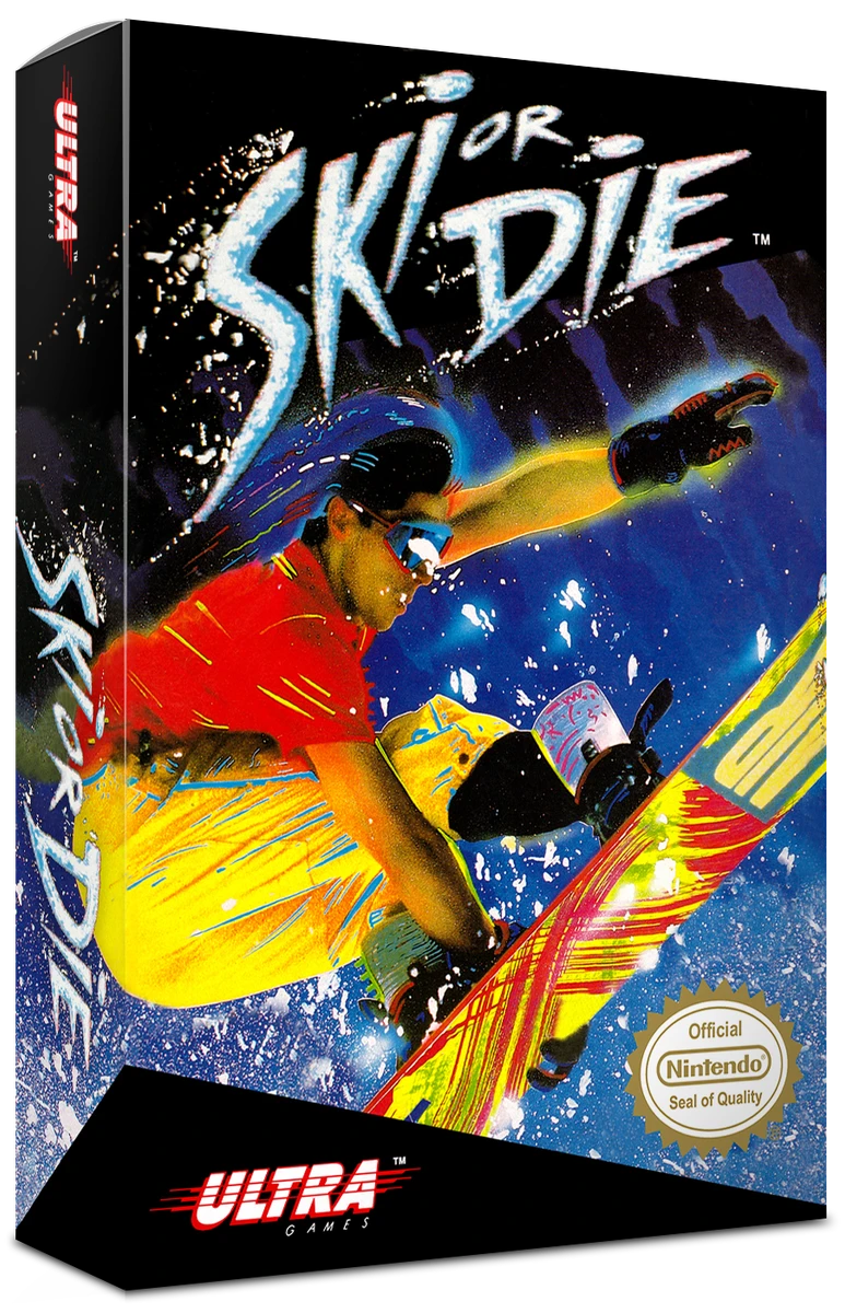 Ski or Die box art