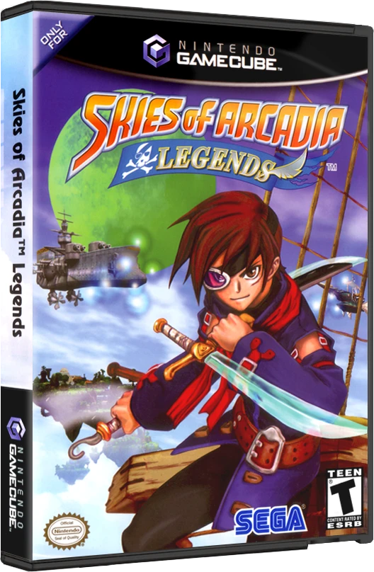 Skies of Arcadia Legends box art