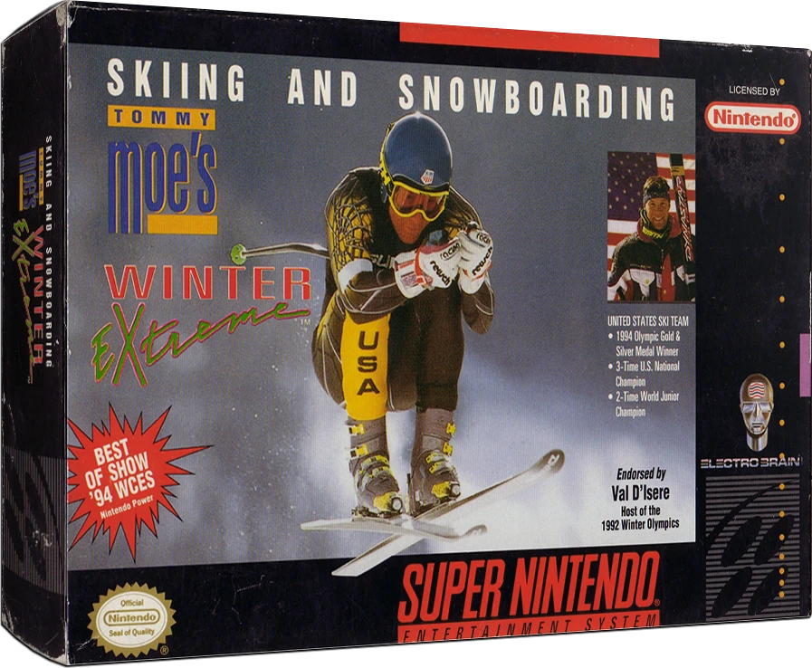 Skiing & Snowboarding: Tommy Moe's Winter Extreme box art