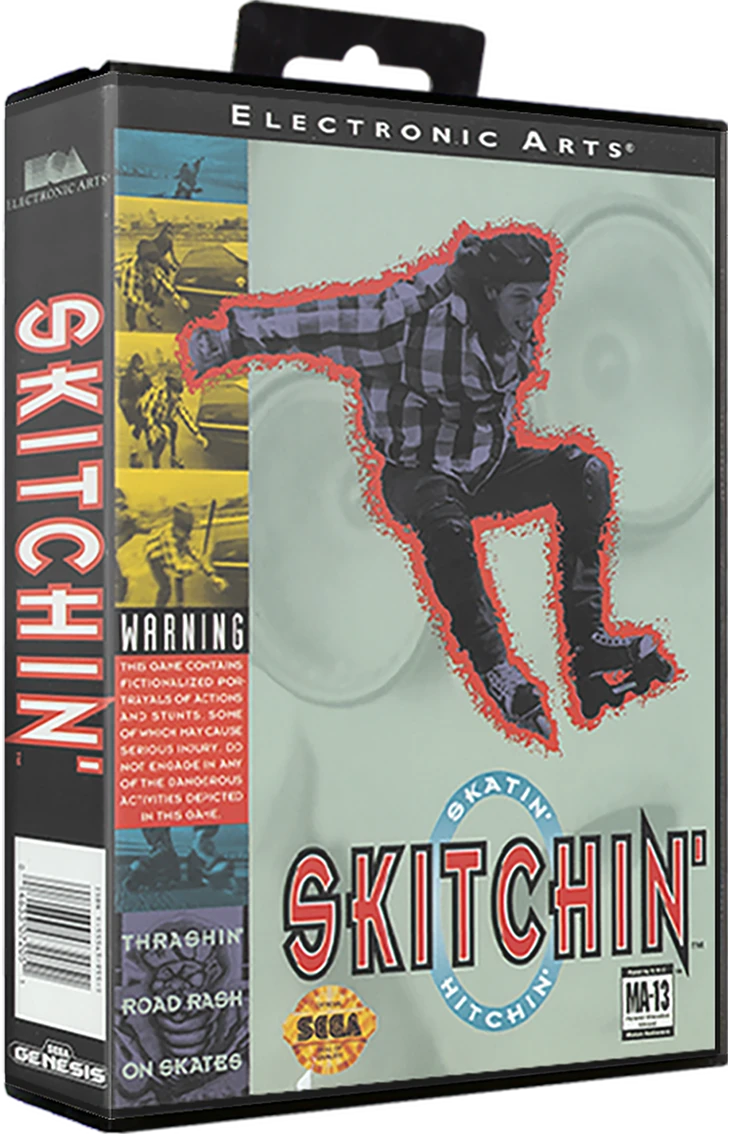 Skitchin' box art