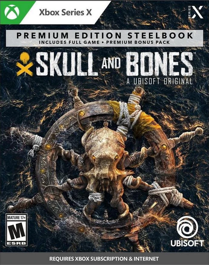 Skull and Bones [Premium Edition Steelbook] box art
