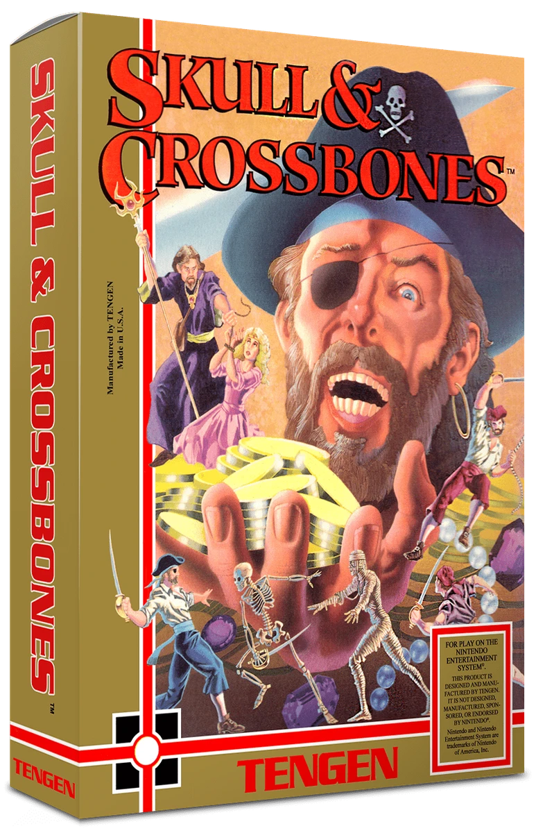 Skull and Crossbones box art