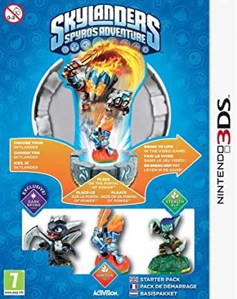 Skylanders: Spyro's Adventure Starter Pack box art